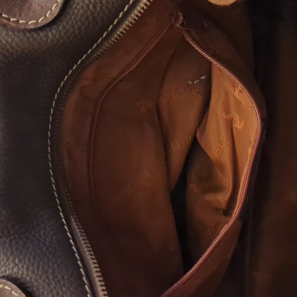 Sophia Visconti Triangular leather shoulder bag - Picture 12 of 13